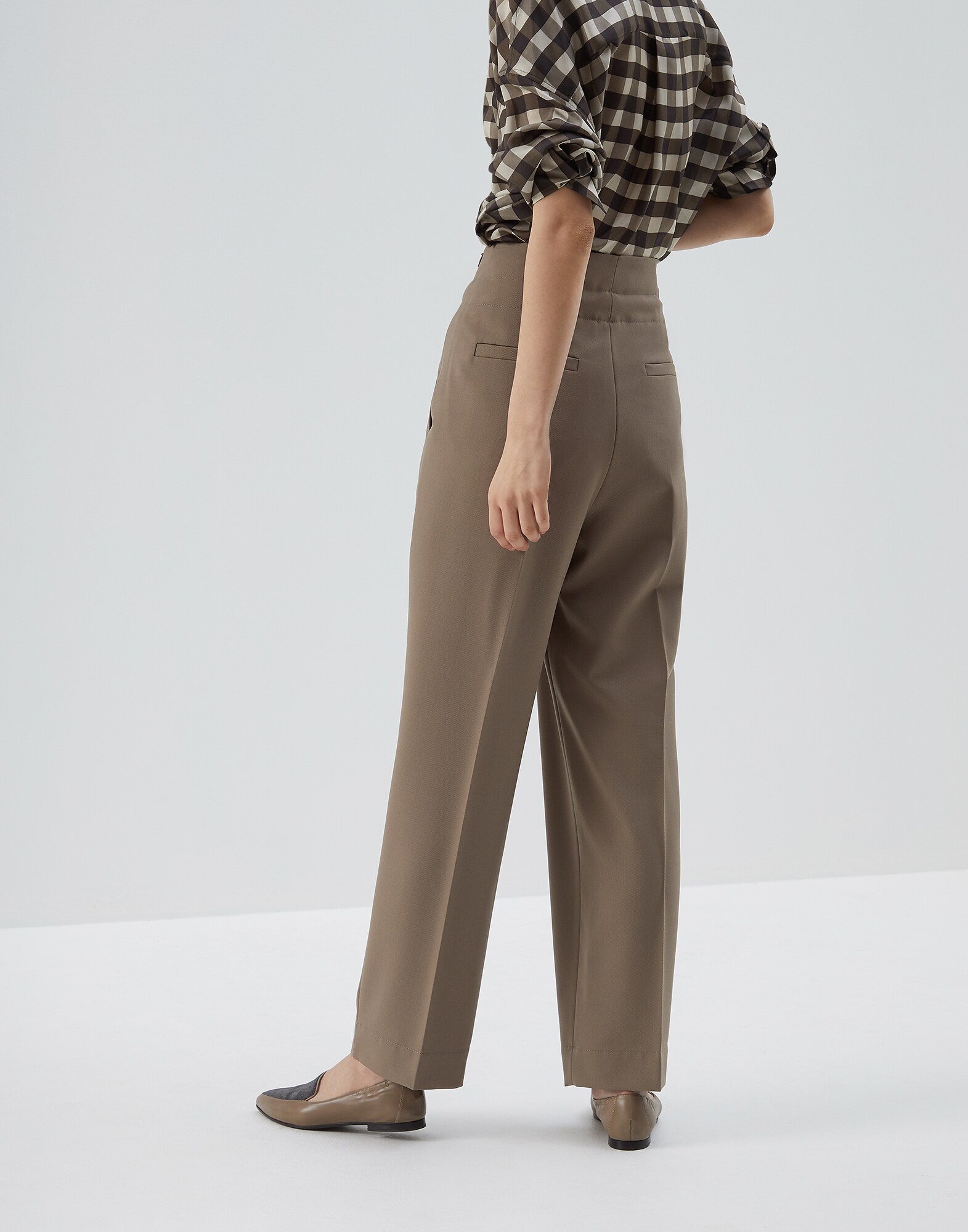 Trousers Brown Woman 2 - Brunello Cucinelli
