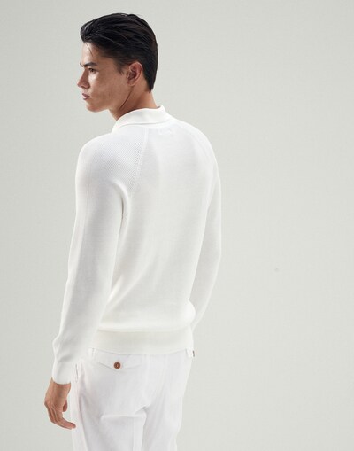 Polo-Style Sweater - Back view