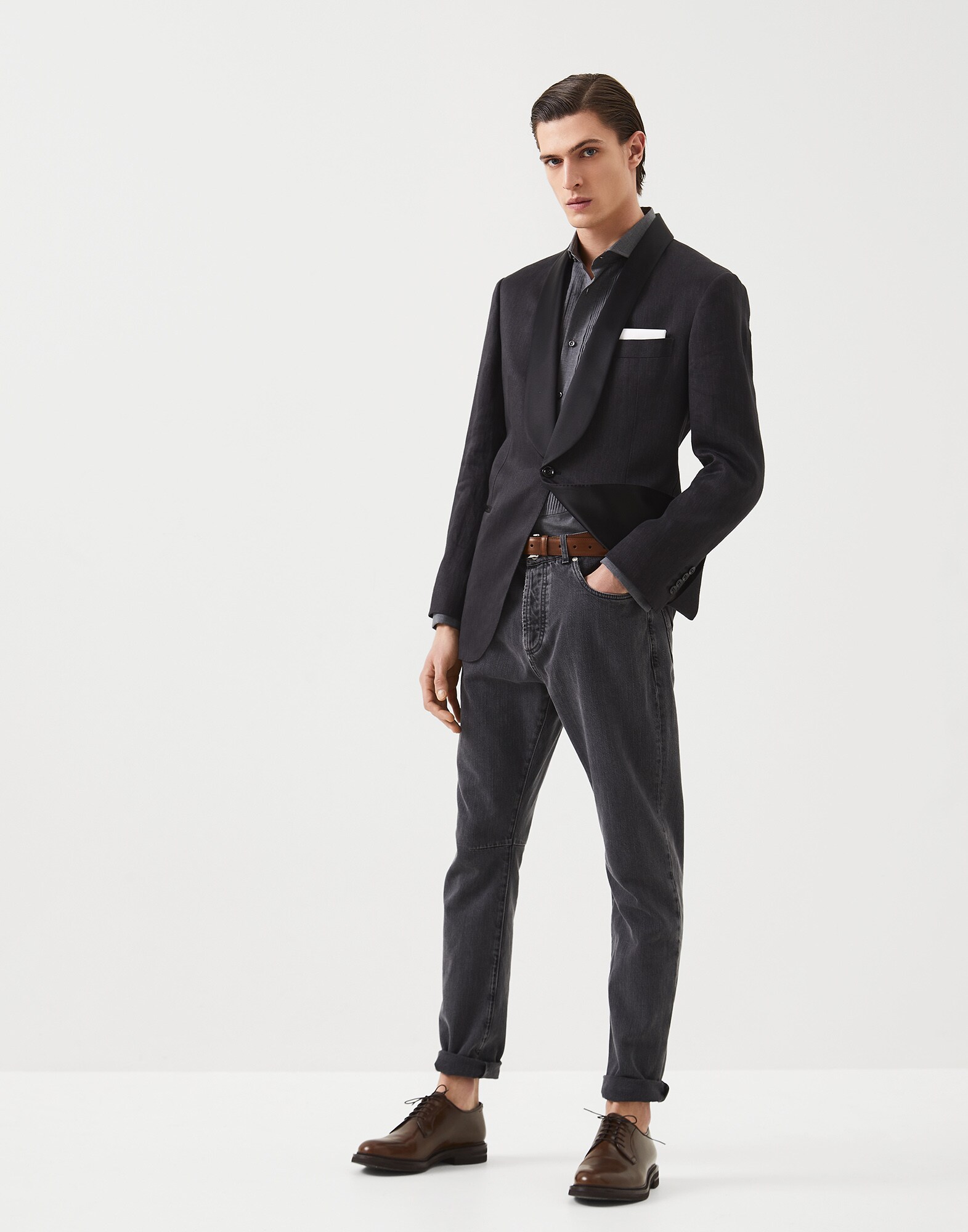 Tuxedo Shirt - Full look