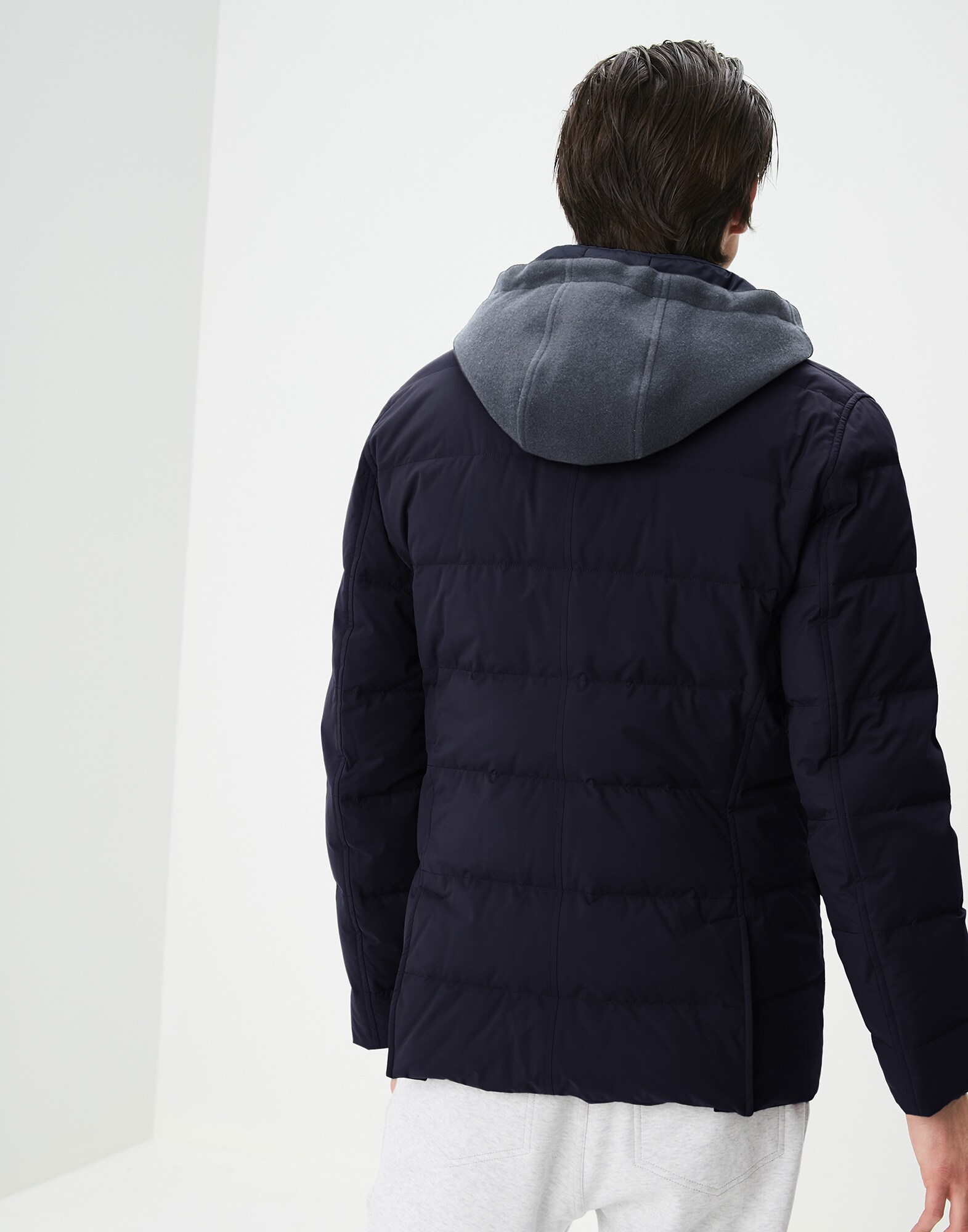 Outerwear Jacket Grey Man 2 - Brunello Cucinelli