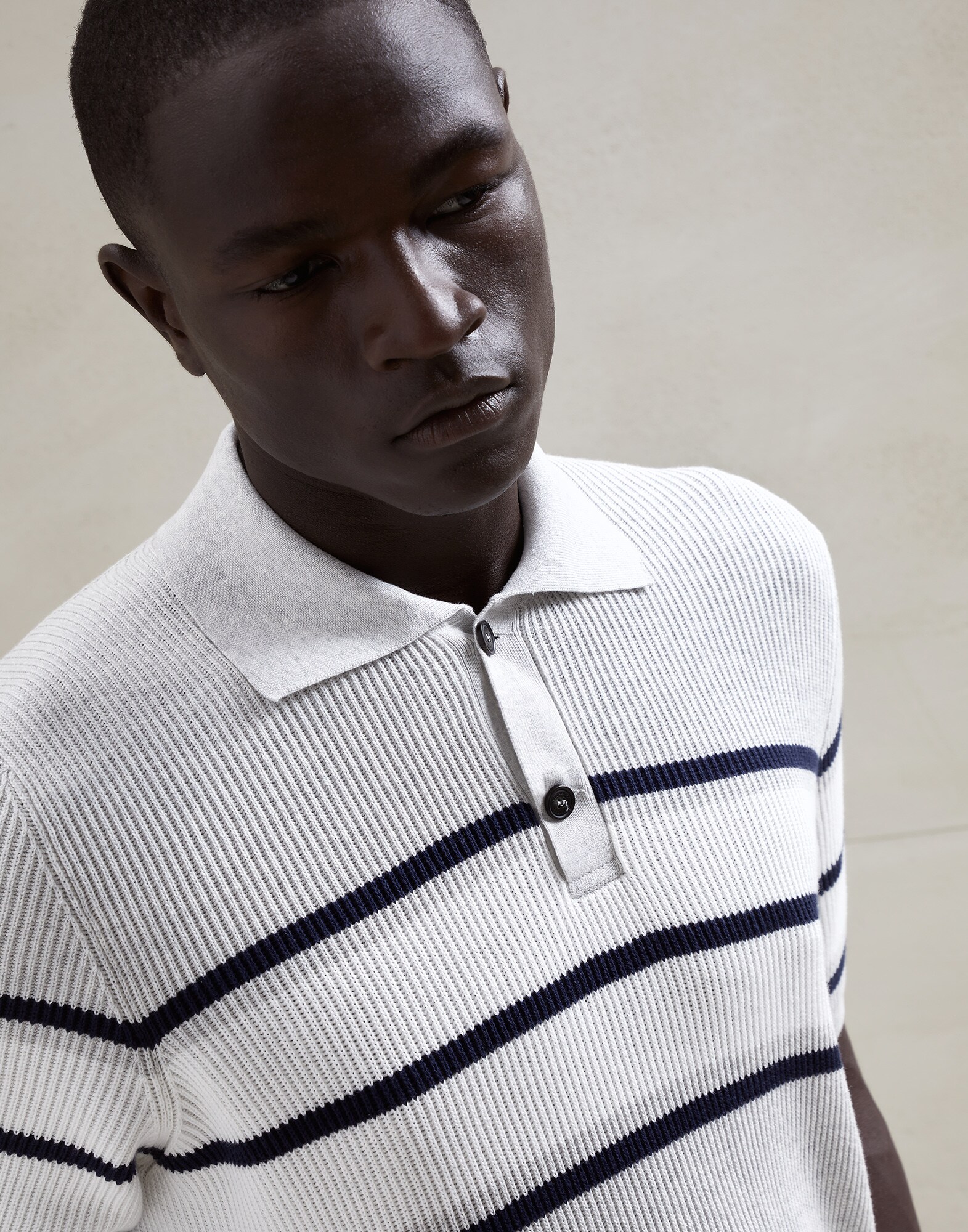 Polo-Style Sweater - Detail view