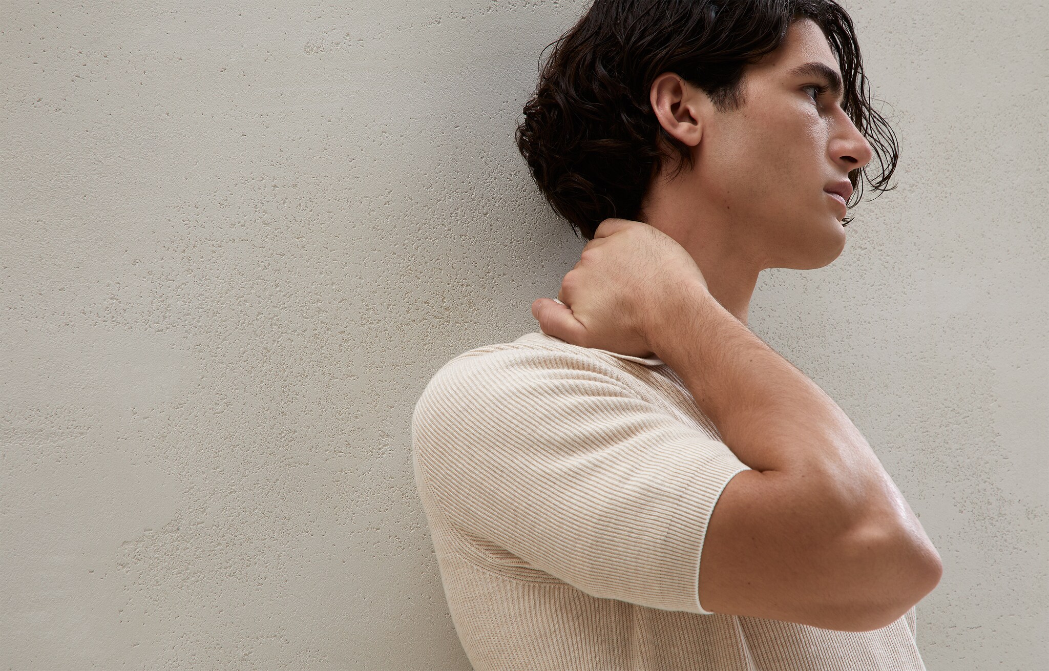 Polo-Style Sweater - Horizontal view