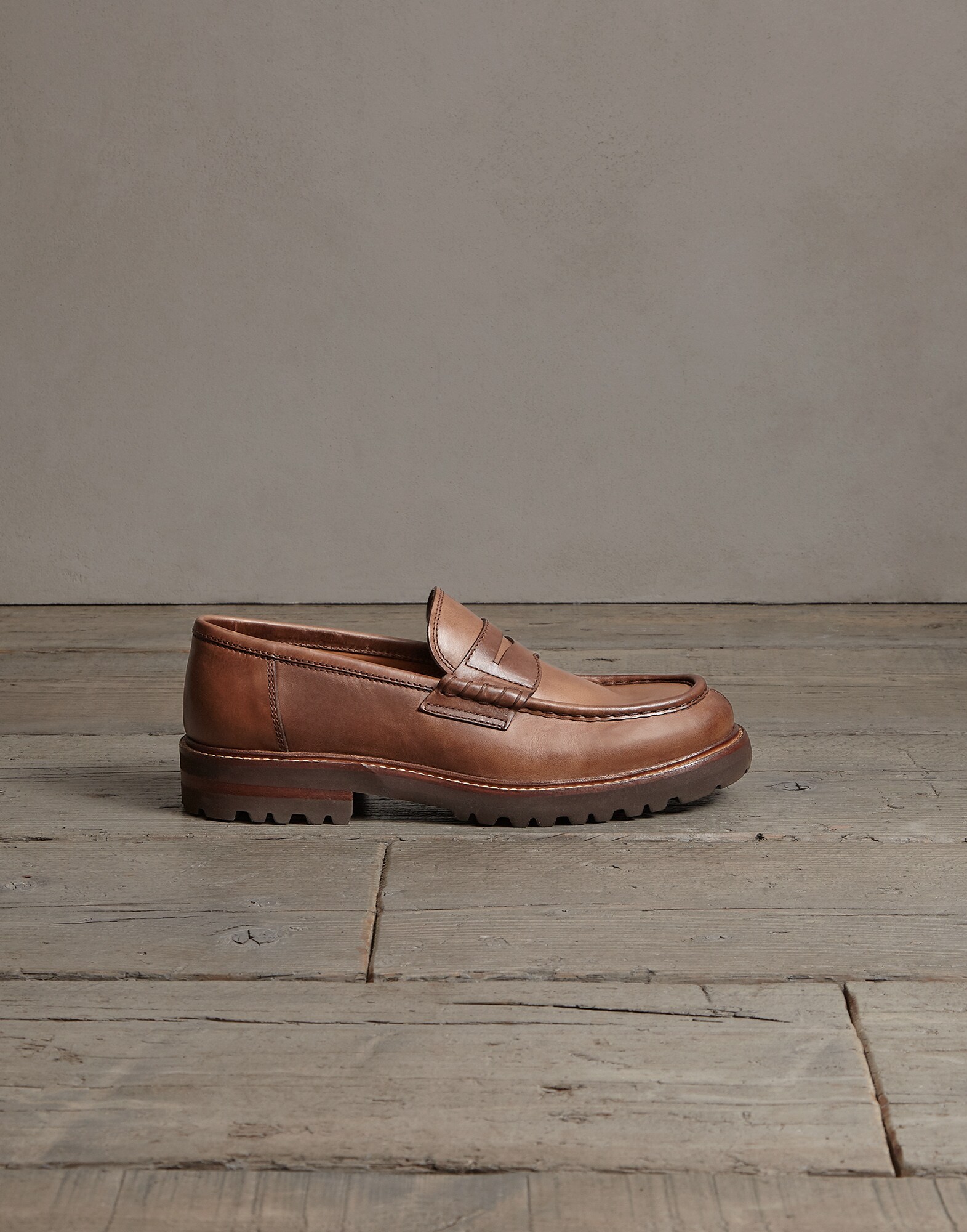 Moccasins Bark Man 3 - Brunello Cucinelli