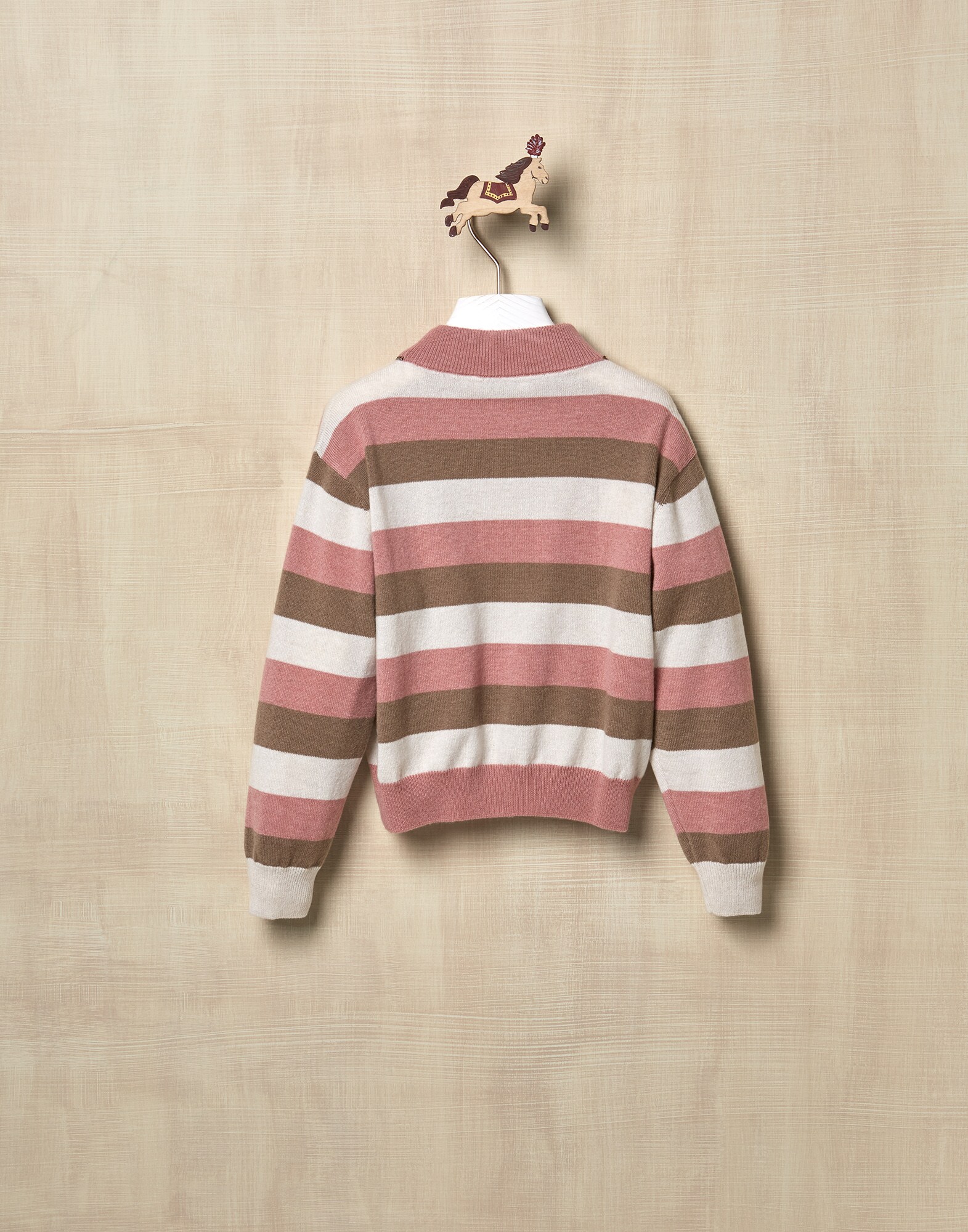 High Neck Sweater - Back