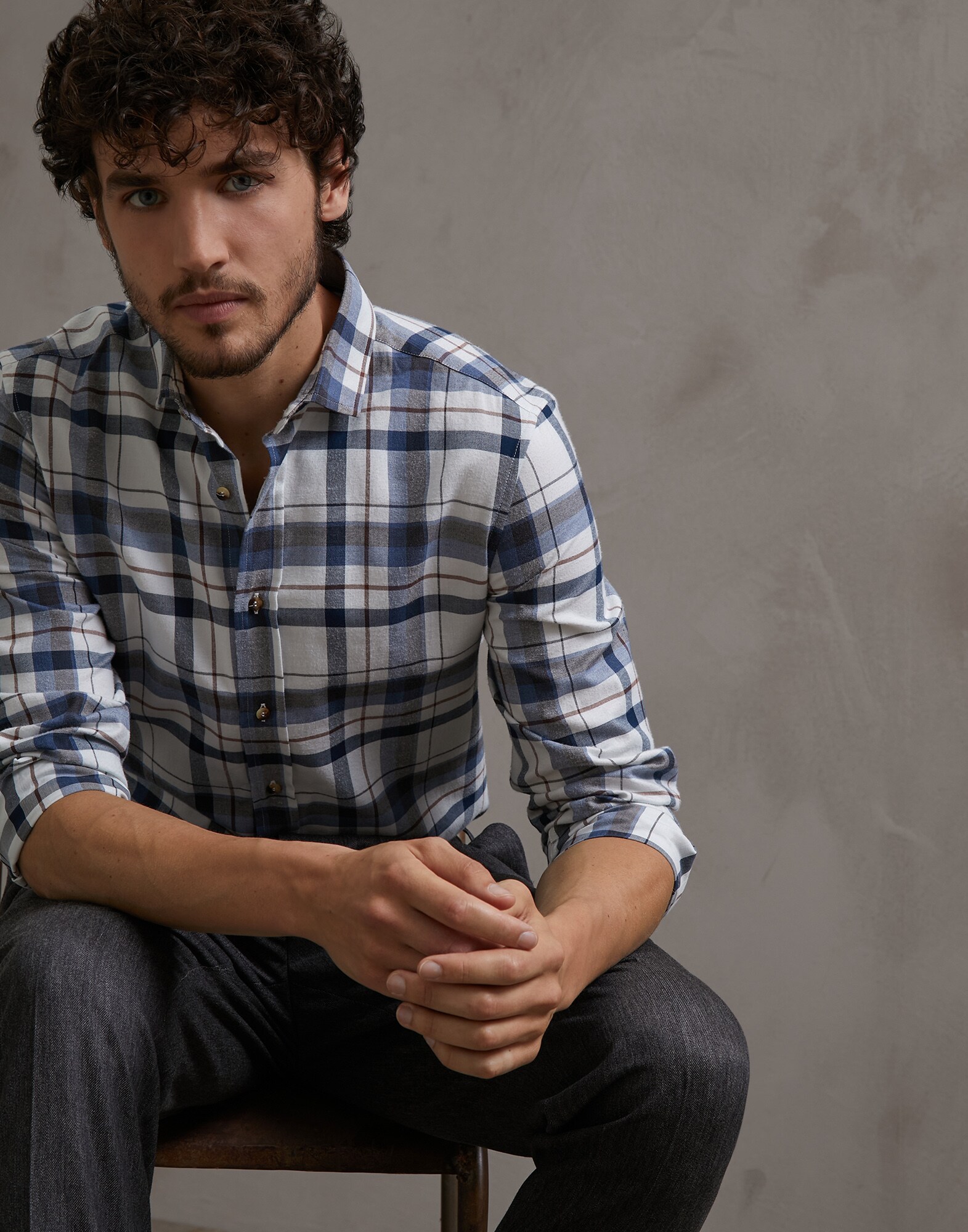 French Collar Shirt - Editorial view