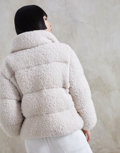 Knit Down Jacket - Back view