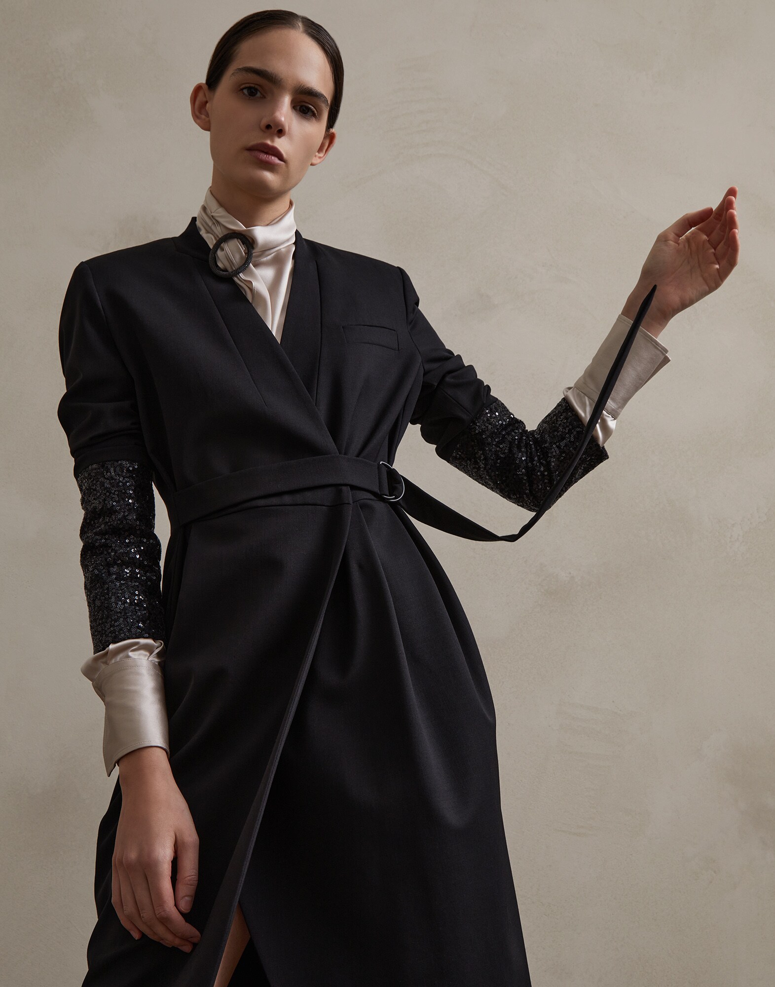 连衣裙 黑色 女款 4 - Brunello Cucinelli