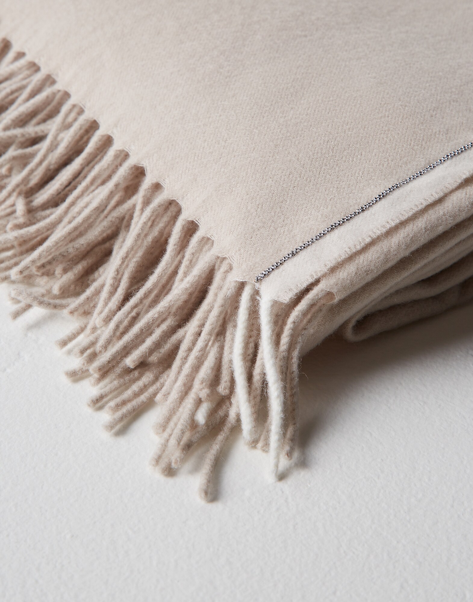 Cashmere Throw - Back view