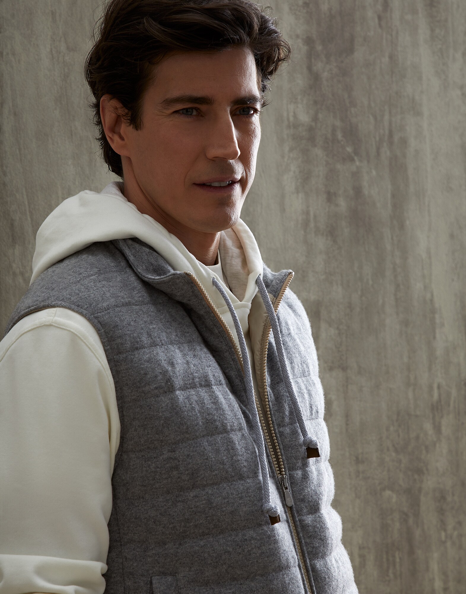 Knit Down Jacket - Detail view