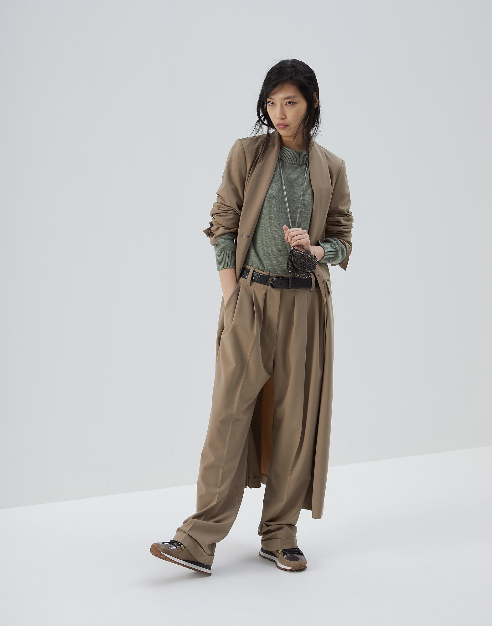 圆领针织衫 - Look