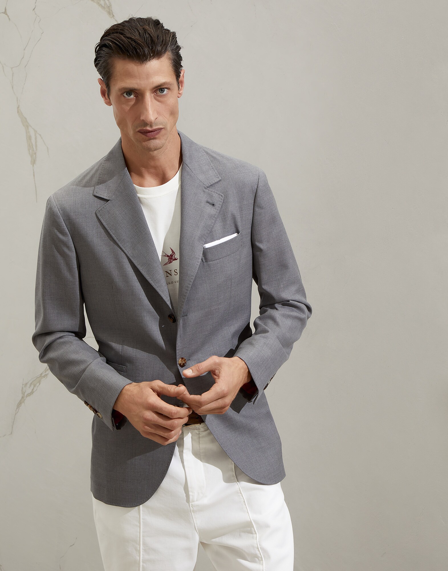 Single Breasted Blazer - Front