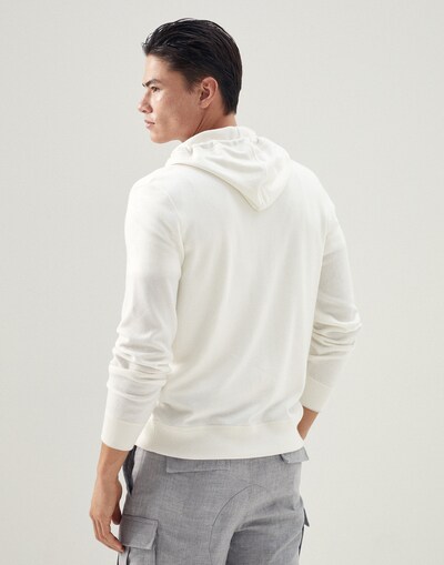 Zip-front Cardigan - Back view