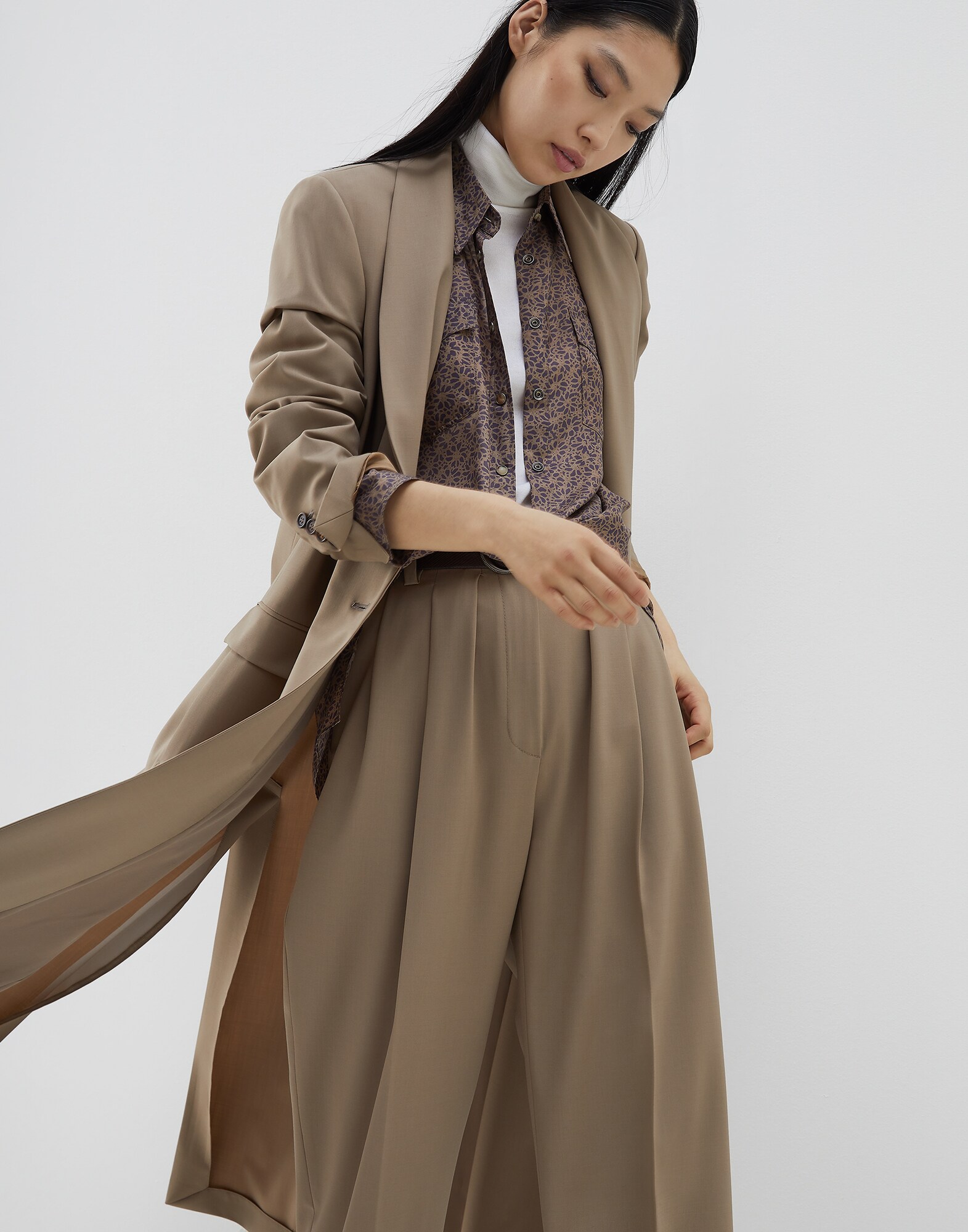 Coat Brown Woman 4 - Brunello Cucinelli